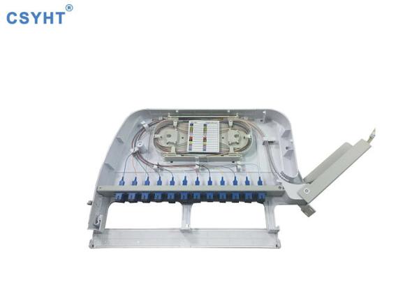 Light Weight Termination Fiber Optic Cable Patch Panel 19'' Rotary Swing Out