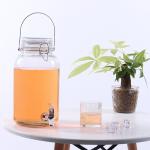 Wholesale High Quality Clear Juice beverage Dispenser 4803ml Glass drink