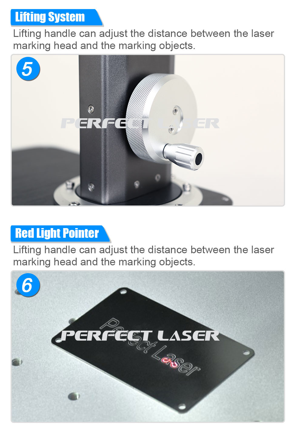 Air Cooling Laser Marking Engraving Machine For Metal PVC Multi Angle Marking
