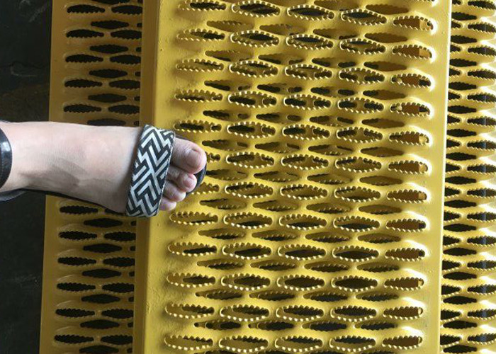Safety Grating Perforated Metal Sheet Hot Dipped Galvanized