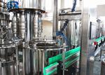 Stainless Steel Automatic Soda Bottling Machine / Carbonated Water Machine