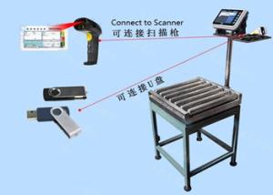 Quality 300kg 30g RS232 Expandable Motorized Roller Conveyor scale wholesale