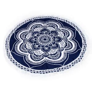 Quality Multifunctional Sublimated Beach Towels Tablecloth Picnic Blanket Fine Texture wholesale