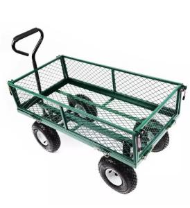Quality 86*46*85 Dimension Heavy Duty Garden Trolley Mesh Cart for Versatile Applications wholesale