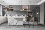 Modern Integral Kitchen Island Kitchen Island Wood Melamine Kitchen Cabinets