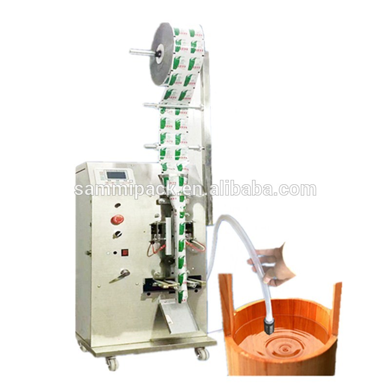 New Design 3 side Seal Small Vertical packaging machine Automatic Pure liquid Juice Sauce Pouch Packing Machine