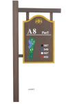 Laminated Plastic Tee Singnage