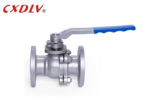 Quality ANSI Industrial Flanged Ball Valve Split Body Stainless Steel Floating Class 150 wholesale