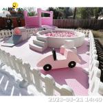 Soft Play Set Beige And White Neutral Colors Kids Party Center Soft Play