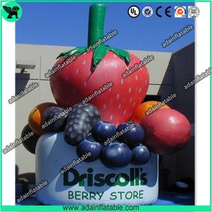 Quality Inflatable Strawberry,Inflatable Grape, Advertising Inflatable Fruits Replica wholesale
