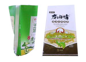 Quality Printed PP Woven Packaging Bags , 10Kg Polypropylene Rice Sack wholesale