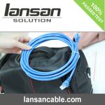 CCA BC Cat6 Ethernet Network Cable HDPE RJ45 To RJ45 ANATEL