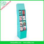 POS paper paperboard book shelf display Promotion Cardboard retail display
