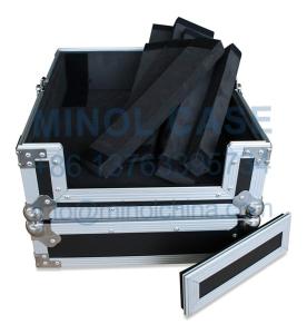 China Aluminum Flight Case For CDJ 800 1000 & DJM 600 800 ETC Flight Case Rack DJ on sale