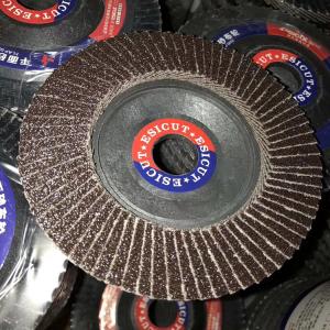 Quality Flexible 45p Flap discs MPA EN12413 stainless steel abrasive grinding wheel polishing shining dust removal wholesale