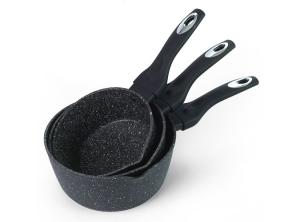 Quality Aluminum Alloy 3003 Ceramic Coating 20cm Aluminum Milk Pan wholesale