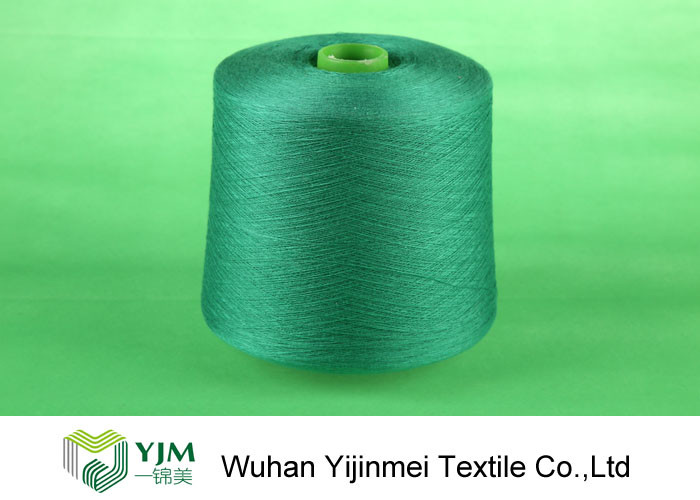 20s - 60s Count Dyed Polyester Yarn Industrial Two For One Yarn Bright Color