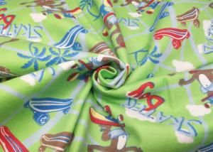 Quality Width 36'' Lannel Fabric Cotton With Cartoon Printing wholesale