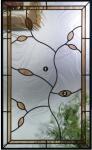 colourfull art glass in in door and windows