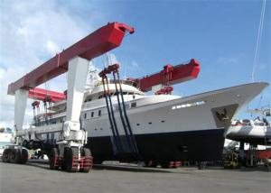Quality 150t 180t Mobile Boat Lifting Crane Yacht Travel Lift Crane wholesale