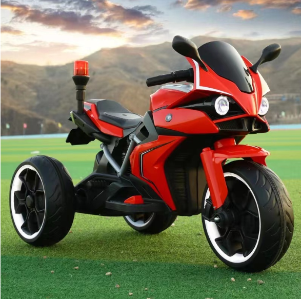 Children's Electric Motorcycle Rechargeable 3 Wheels Ride On Car for Kids 40HQ 315PCS