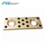 5mm Graphite Plugged Bronze Wear Plate Oilless Bronze Wear Plates