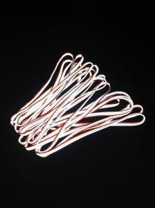 China Silver Reflective Piping Strips Trims Headband Safety Track Pants 50 Meter 100 Meters on sale