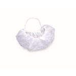 White Food Industry Men 18'' 10gsm Disposable Beard Cover