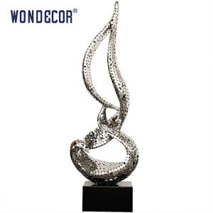 Quality Large Irregular Abstract Metal Art Stainless Steel Sculpture wholesale