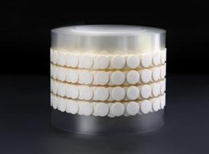 Quality Adhesive Backing EPTFE Disc Membrane On Household Daily Chemicals Venting Packaging wholesale