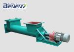 Separated Inclined Screw Conveyor Low Friction High Extrusion Efficiency