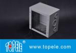 Steel Square Junction Box , Electrical Boxes And Covers Cable Switch Enclosures