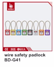 Durable Safety Lockout Padlocks Stainless Steel Shackle Nylon Body With Master Key