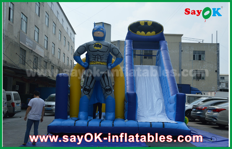 Inflatable Jumping Bouncer Waterproof 0.55mm PVC Inflatable Bouncer Slide Castle Trampoline