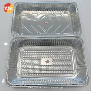 Quality Large Foil Roasting Pans Cook Outdoor Party Rectangular Aluminum Foil Container wholesale