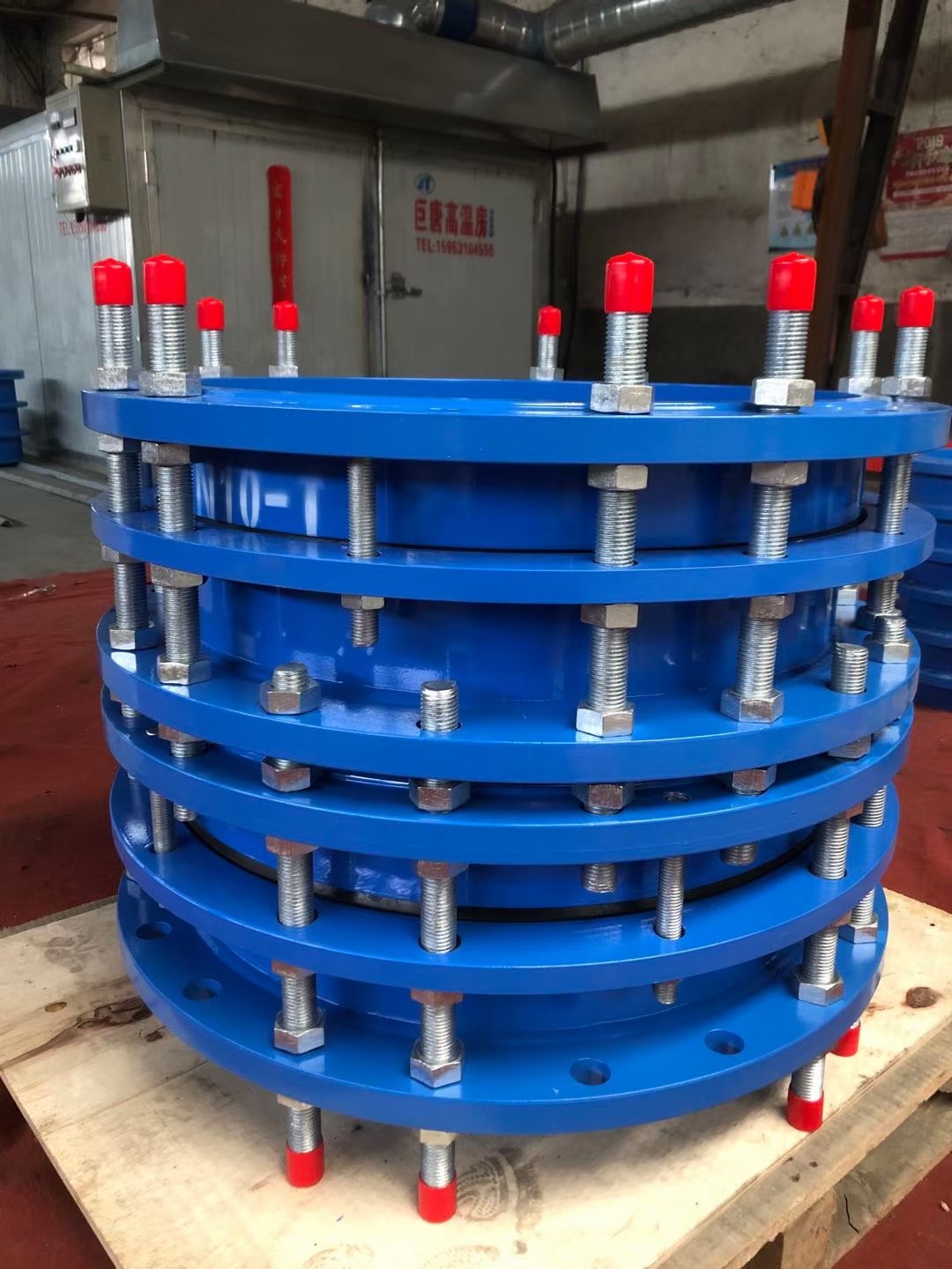 Rubber Pipe Union Connector Ductile Iron Pipe Flange Pipe Fitting Connector Dismantling Joints