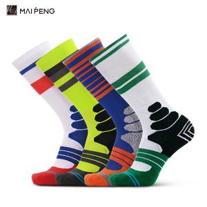 Quality Custom Terry Cushioned Basketball Socks Colorful Athletic Performance Socks wholesale