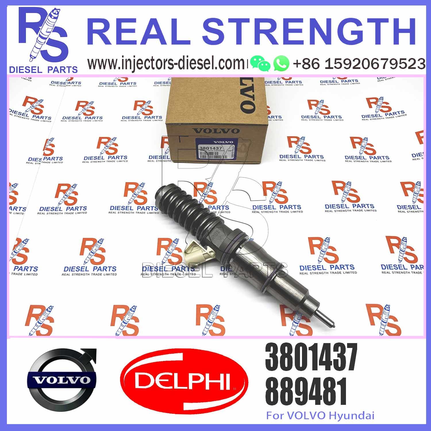 Fuel Injector Nozzle 20440388 VOE20440388 85000071 3803654 20363749 3801437 for V-O-L-V A25D A30D EC360BLC EC460BLC L150E