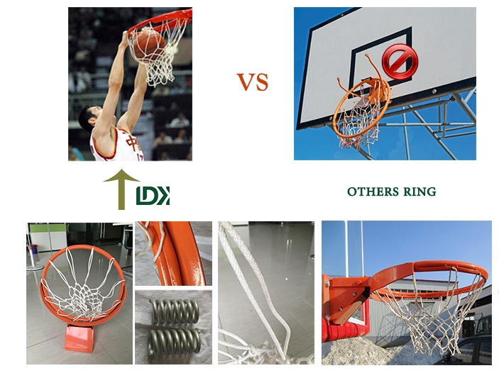 Stadium Training Basketball Stand Portable Hydraulic Basketball Hoop For Sale
