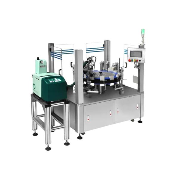 Vertical Rotary Carton Packaging Machine Automatic For Plastic Nespresso Coffee