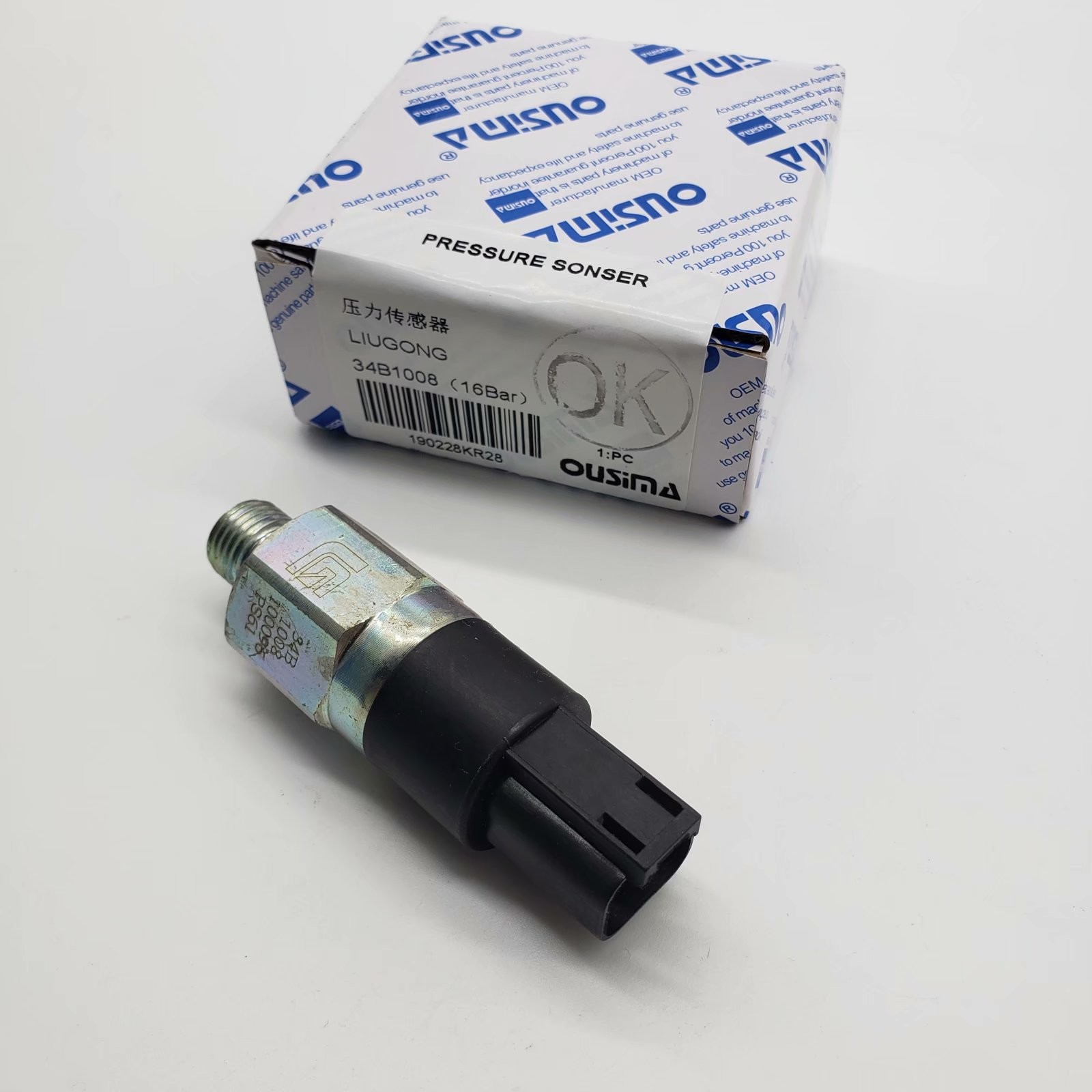 OUSIMA Eletric Excavator 34B1008 1.6 Bar Pressure Sensor