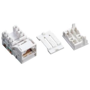 Quality Unshielded 90 Degree Rj45 Keystone Jack CAT5E UTP Jack Outlet 8P8C Commscope Standard wholesale