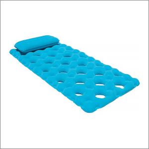 Quality Buoyant Inflatable Pool Mattress Safe Stable Double Layer Strong Strength wholesale