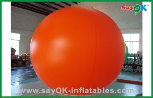 Quality New Beautiful Orangecoloured Helium Inflatable Grand Balloon For Outdoor Show Event wholesale