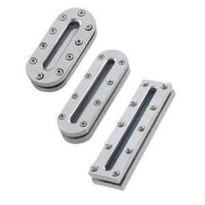 Quality 304 316 Stainless Steel Rectangular Welding Sight Glass for Customized Specifications wholesale