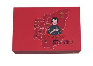 Quality Rigid UV coating Red Packaging Boxes With Matt Lamination wholesale