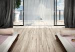 Grey Wood Effect Porcelain Floor Tiles 900x150 Mm Flat Matte Eco Friendly