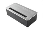 Custom Cable Cubby Box Tabletop Multimedia Connectivity Flip - Open Type