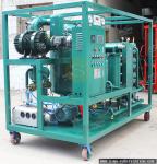 Blue Oil Purification Systems / 380V 50HZ Vacuum Dehydration Unit 800-1600KGS