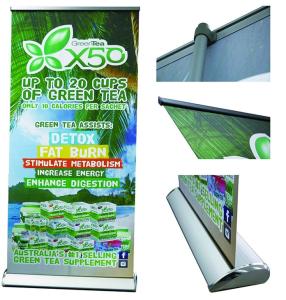 Quality Promotion Advertising Stands Outdoor Aluminum Advertising Roller Banner wholesale